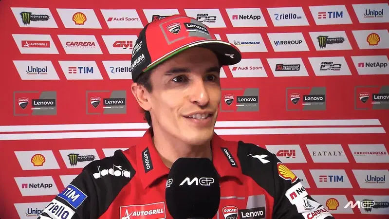 MotoGP 2026. GP di Thailandia. Marc M&aacute;rquez: "Adesso non riesco a guidare la moto come l&rsquo;anno scorso, per questo sono tornato all'aerodinamica 2024"
