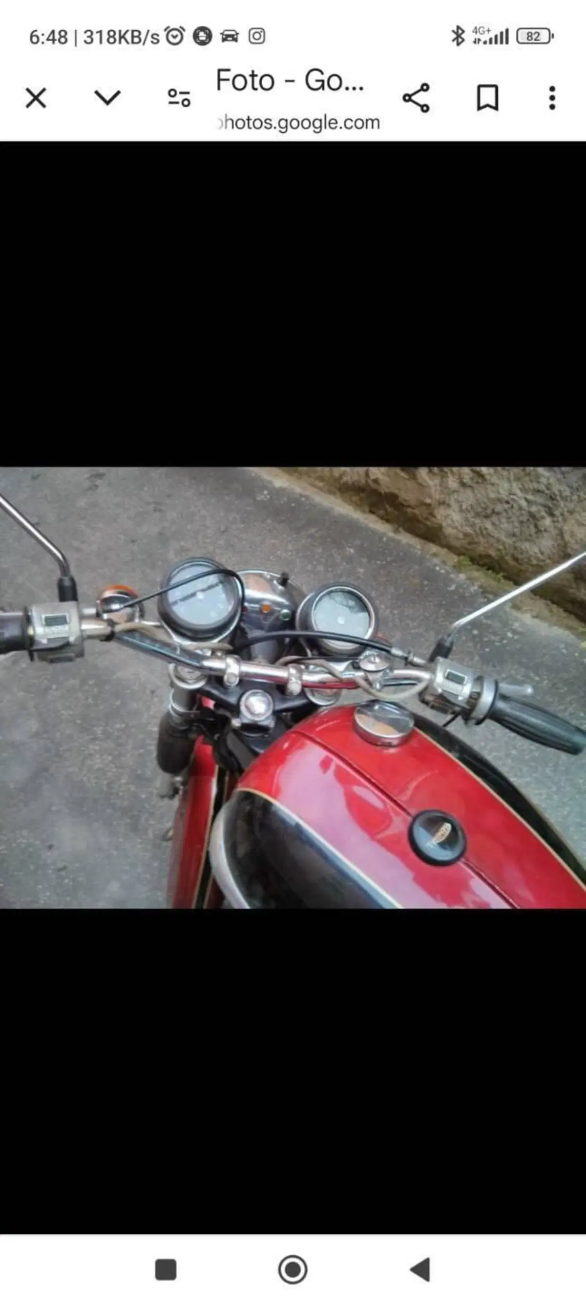 Triumph Tr6 Trophy 