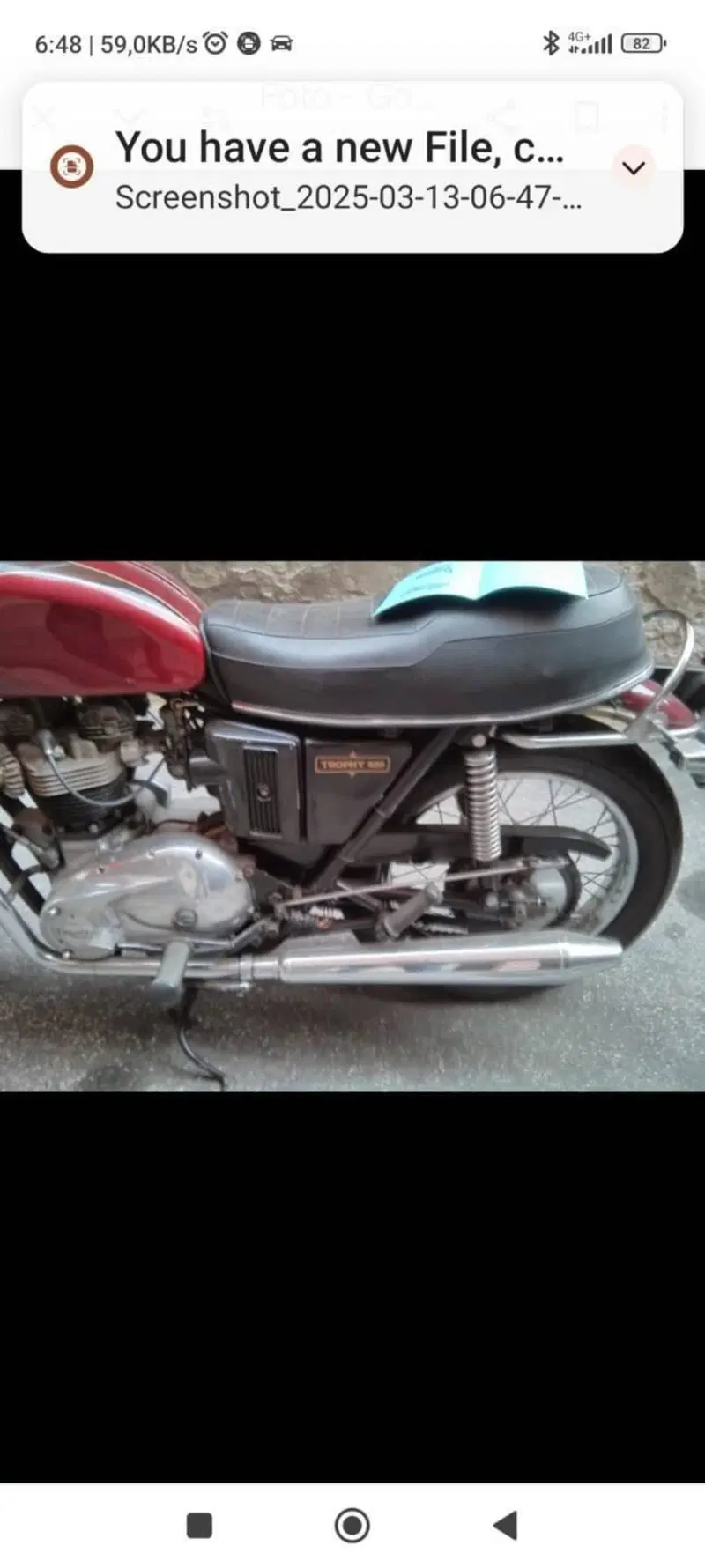 Triumph Tr6 Trophy  (4)