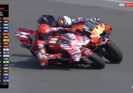 Tutte le reazioni al contatto (con penalità) Márquez-Acosta: Tardozzi, Melandri, Suppo e altri [VIDEO]