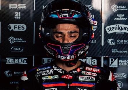 Martin, 5°: “Passare un'altra Aprilia non è facile. La moto vuole calma, io sono aggressivo”