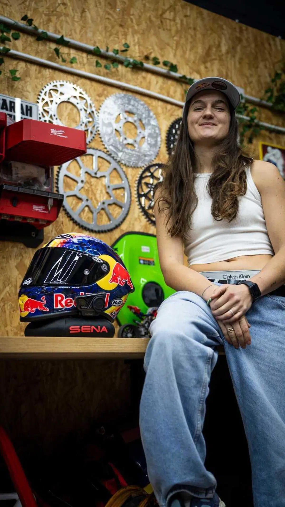 Sarah Lezito entra nella famiglia SENA, l'interfono diventa parte attiva dello stunt riding (10)