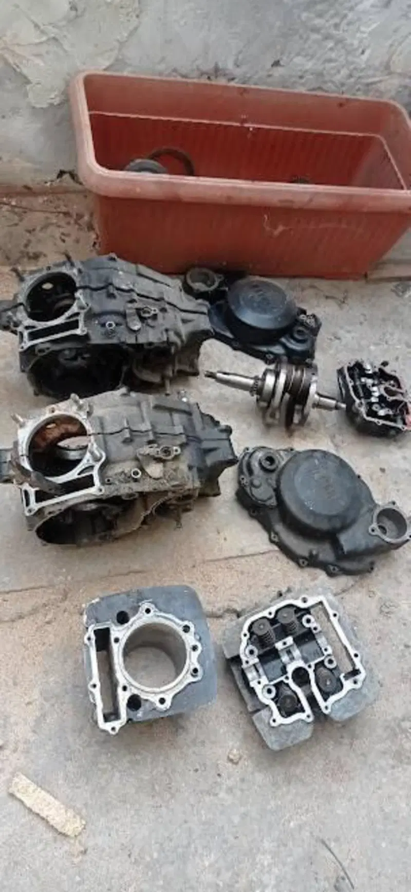 Yamaha XT 600 Ricambi motore in blocco (2)