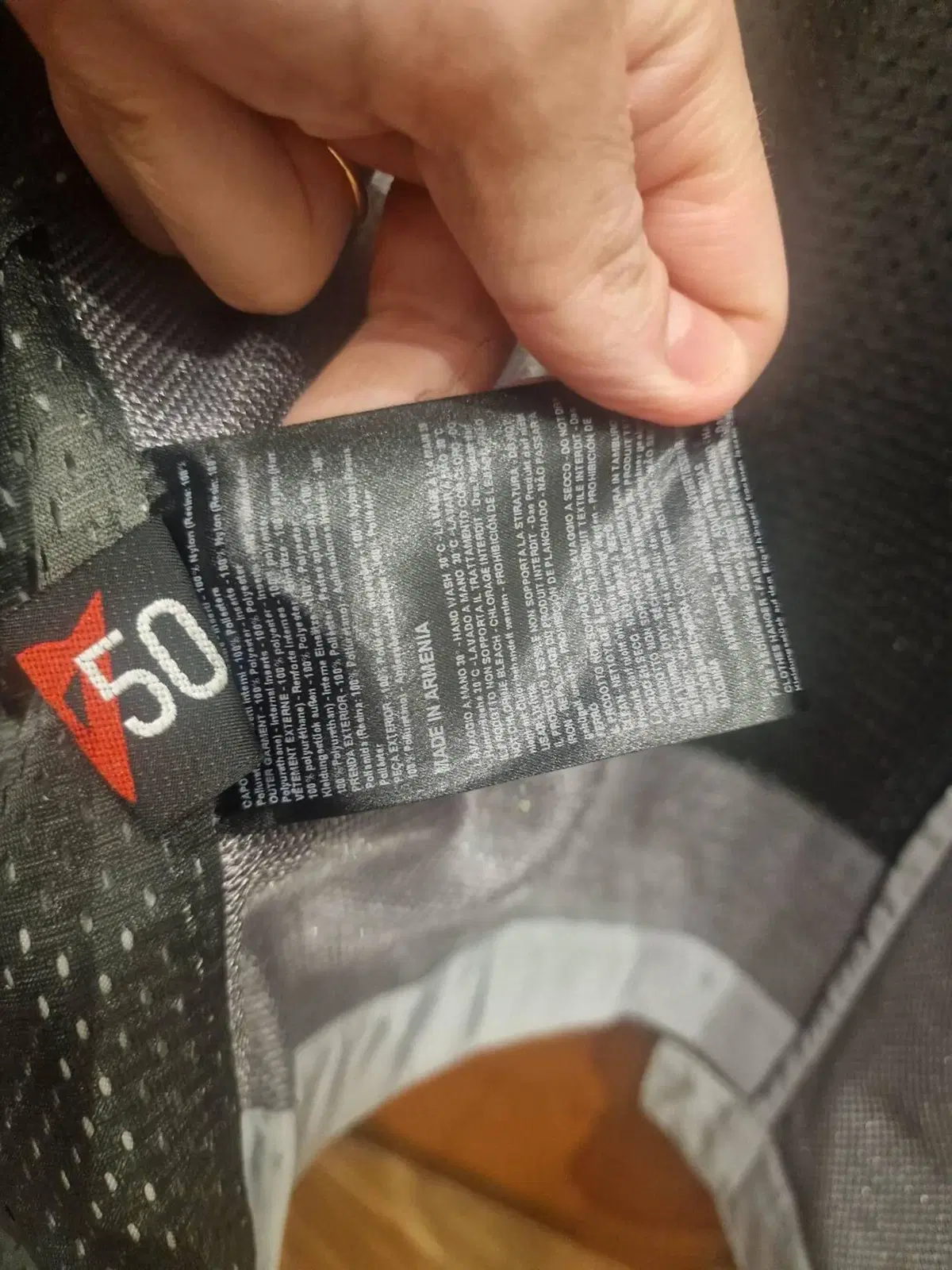 Giacca moto estiva Dainese TG.50 in rete traforata (8)