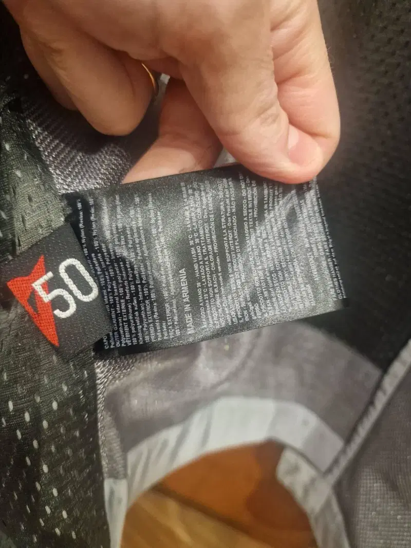 Giacca moto estiva Dainese TG.50 in rete traforata (8)