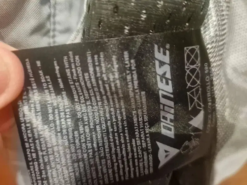 Giacca moto estiva Dainese TG.50 in rete traforata (9)