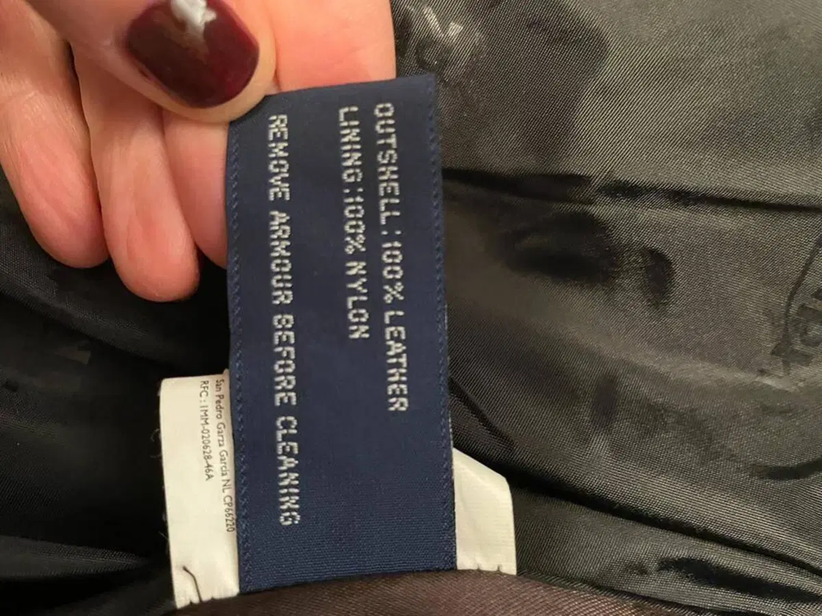 Giubbino in pelle donna originale Triumph – taglia (16)
