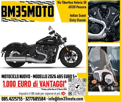 Indian Scout Sixty 999 Classic (2025 - 26) nuova