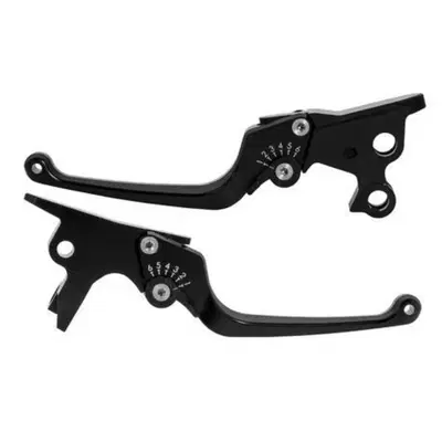 Leve freno e frizione regolabili nere Rick's Class 