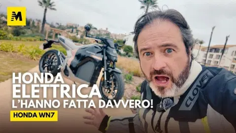 WN7: abbiamo provato la prima moto elettrica di HONDA