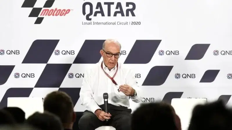 MotoGP 2026. Carmelo Ezpeleta: &ldquo;GP Qatar? Molto difficile che ci andremo ad aprile&rdquo;. Possibili scenari