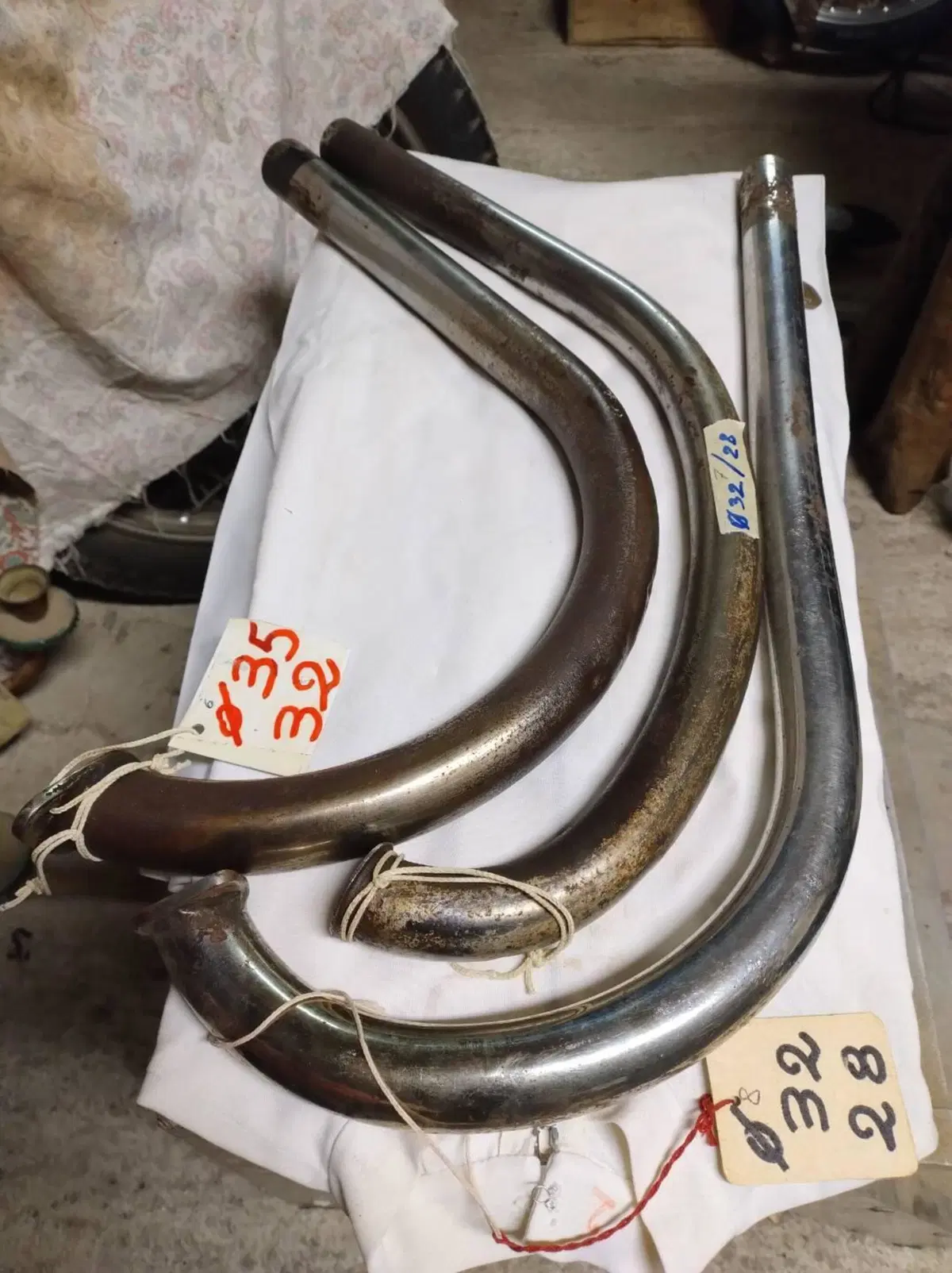 Collettori di scarico curva marmitta per moto e ci Varie moto e ciclomotori d'epoca (8)