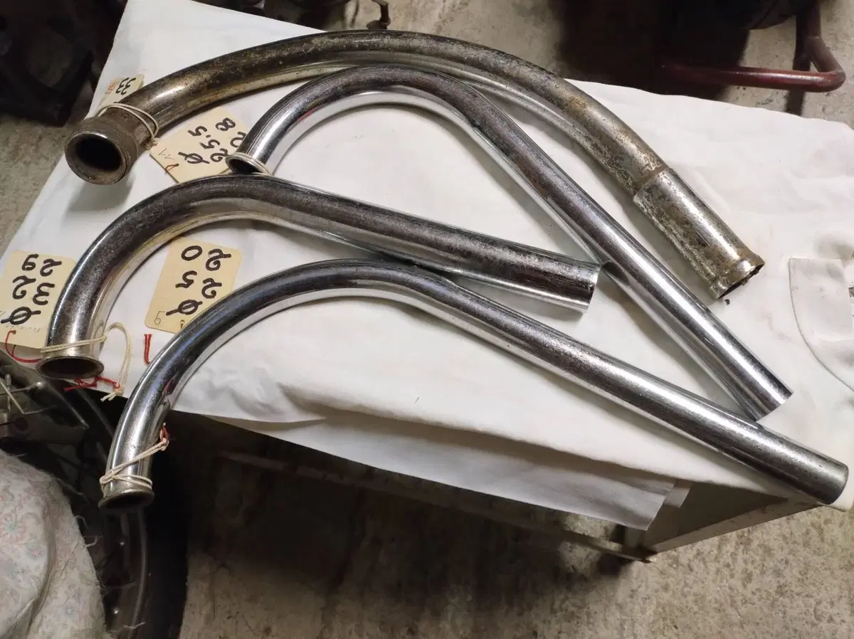 Collettori di scarico curva marmitta per moto e ci Varie moto e ciclomotori d'epoca (11)