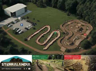 Nasce Sterralandia la cittadella educativa per piccoli motociclisti