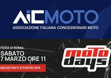 AICMOTO incontra i concessionari ai Roma Motodays 2026