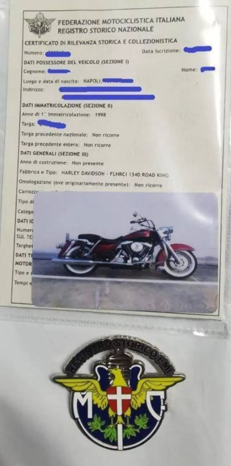 Harley-Davidson 1450 Road King (1999 - 03) - FLHR (17)