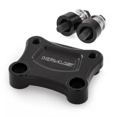 Piastra avvicinamento riser Kraus T-rex nera per S 