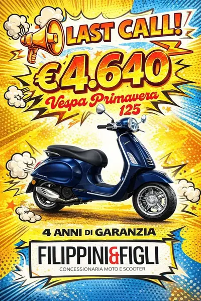 Vespa Primavera 125 (2024 - 25) nuova