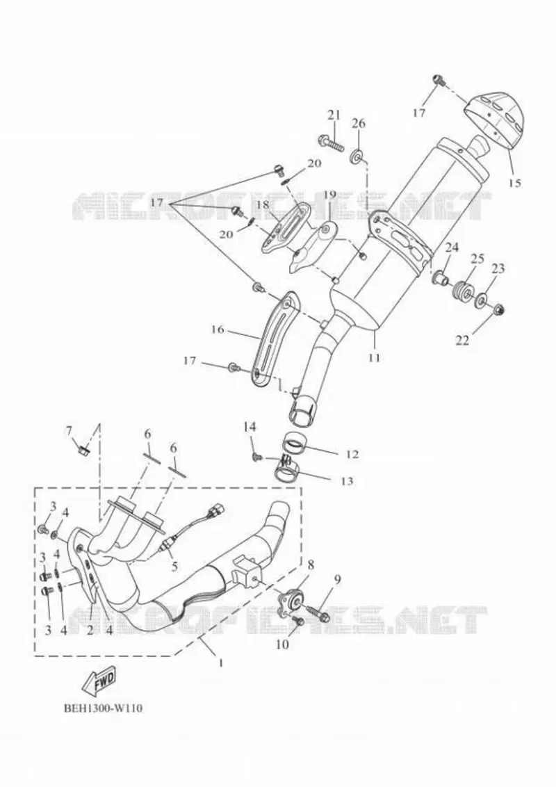 YAMAHA TENERE' 700 T7 2021SCARICO COMPLETO TERMINA (7)