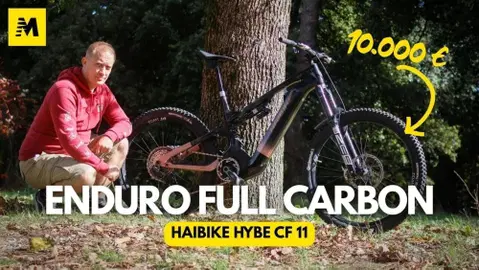 Haibike HYBE CF 11: una E-MTB Enduro in Carbonio da 10.000 euro?