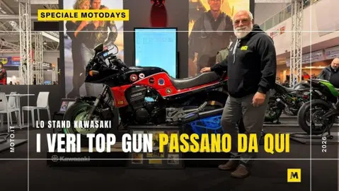 Motodays 2026 | Kawasaki - Dalla GPZ di Maverick alle Ninja di oggi