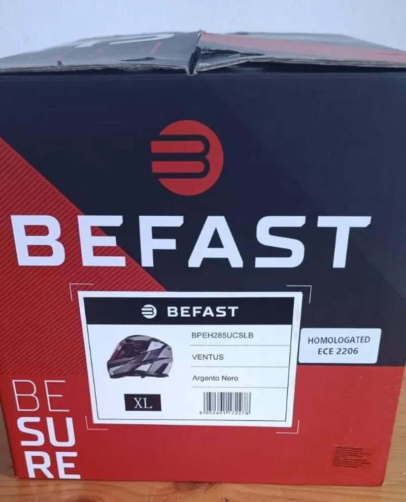 Vendo casco integrale moto BEFAST Ventus (5)