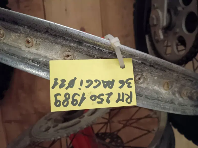 Coppia ruote RM 250 1989 Suzuki (6)