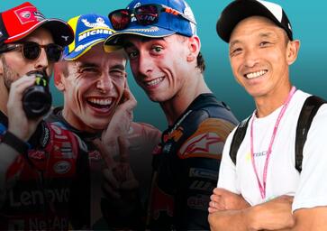 ESCLUSIVO - Nobuatsu Aoki: Márquez è il migliore come guida, Pedro Acosta il migliore in frenata. Mi dispiace per Bagnaia, tutto è cambiato quando è arrivato Marc