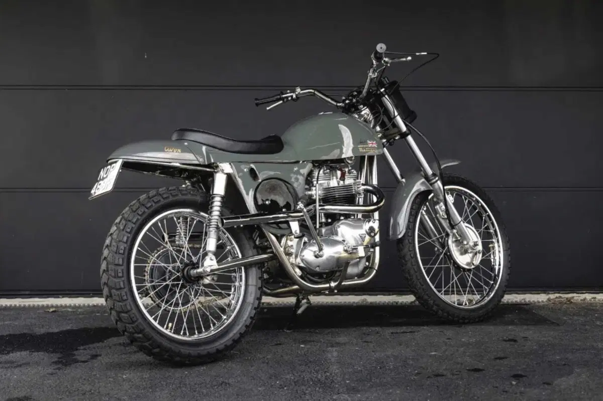 All’asta la moto Métisse Steve McQueen Desert Racer del 2008 [GALLERY] (2)
