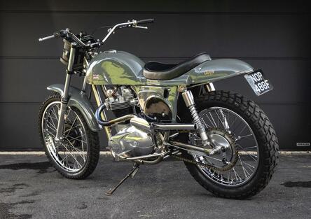 All’asta la moto Métisse Steve McQueen Desert Racer del 2008 [GALLERY]