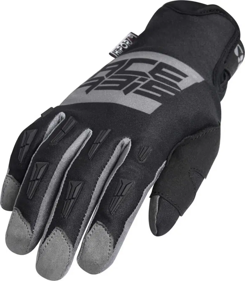 Guanti cross Acerbis MX WP HOMOLOGATED Grigio Nero