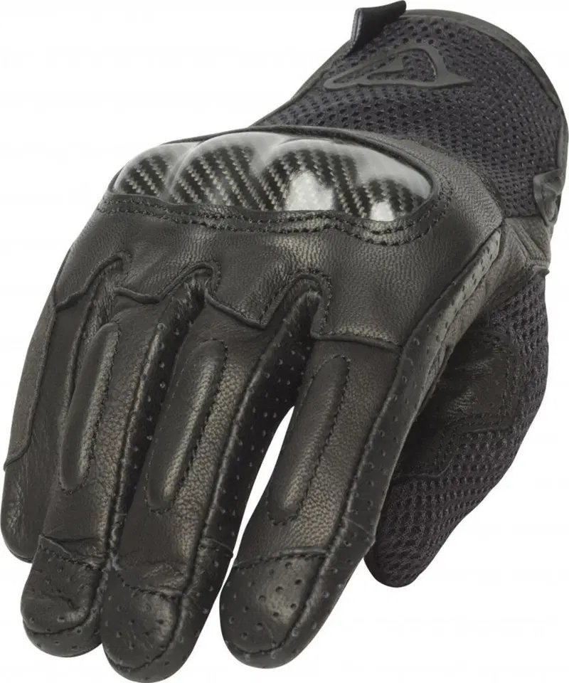 Guanti moto pelle estivi Acerbis CE RAMSEY Nero