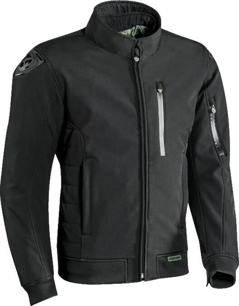 Giacca moto Ixon SOHO nero kaki