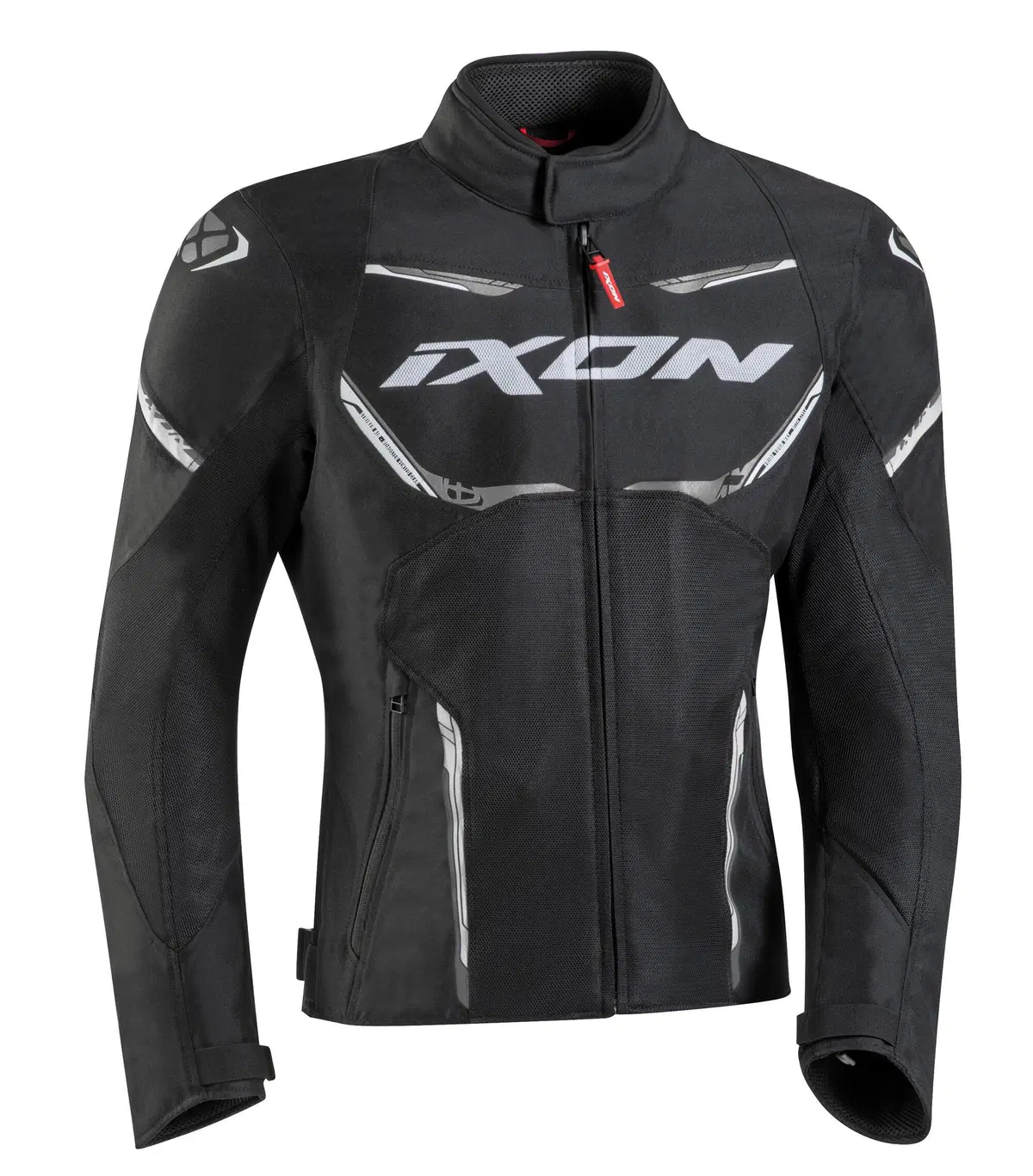 Giacca moto estiva Ixon STRIKER AIR WP Nero Bianco