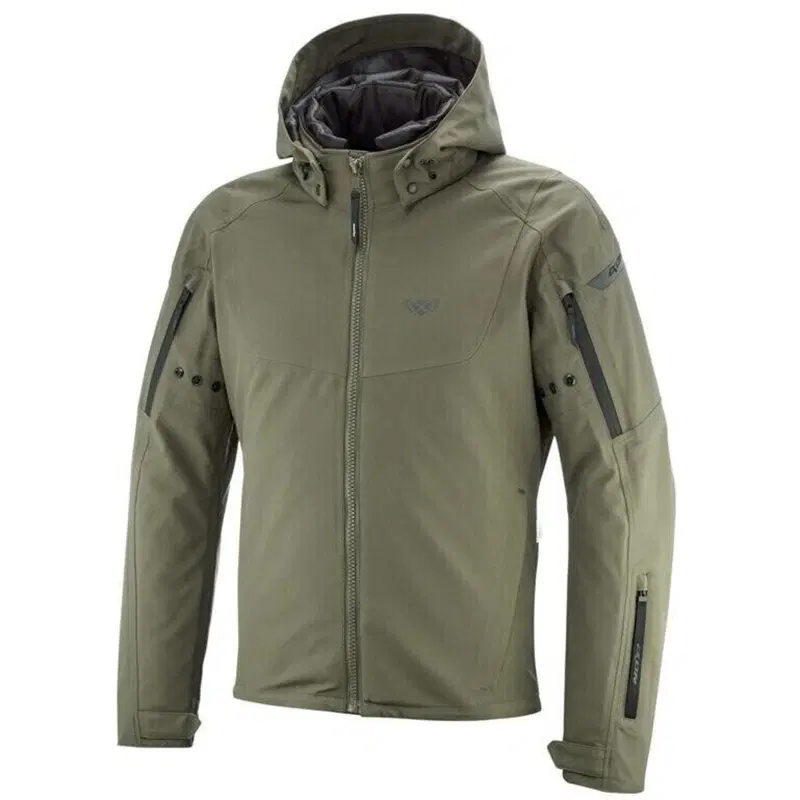 Giacca Moto Ixon Burning Kaki