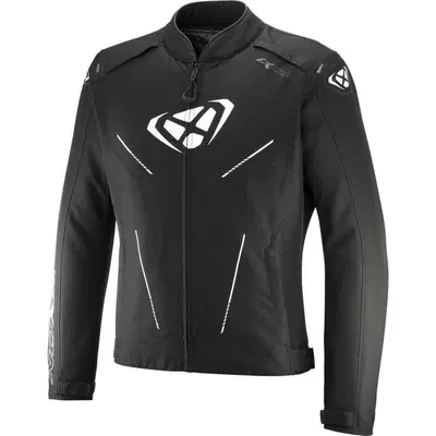 Giacca Moto Ixon Prodigy Nero Bianco