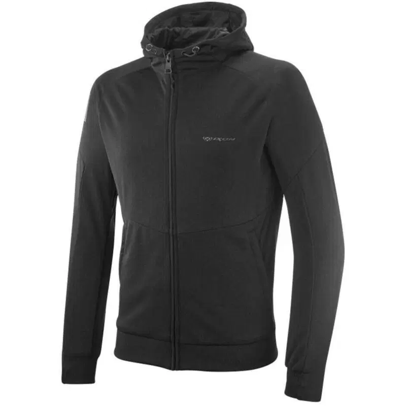 Felpa moto estiva Ixon TOUCHDOWN AIR Nero
