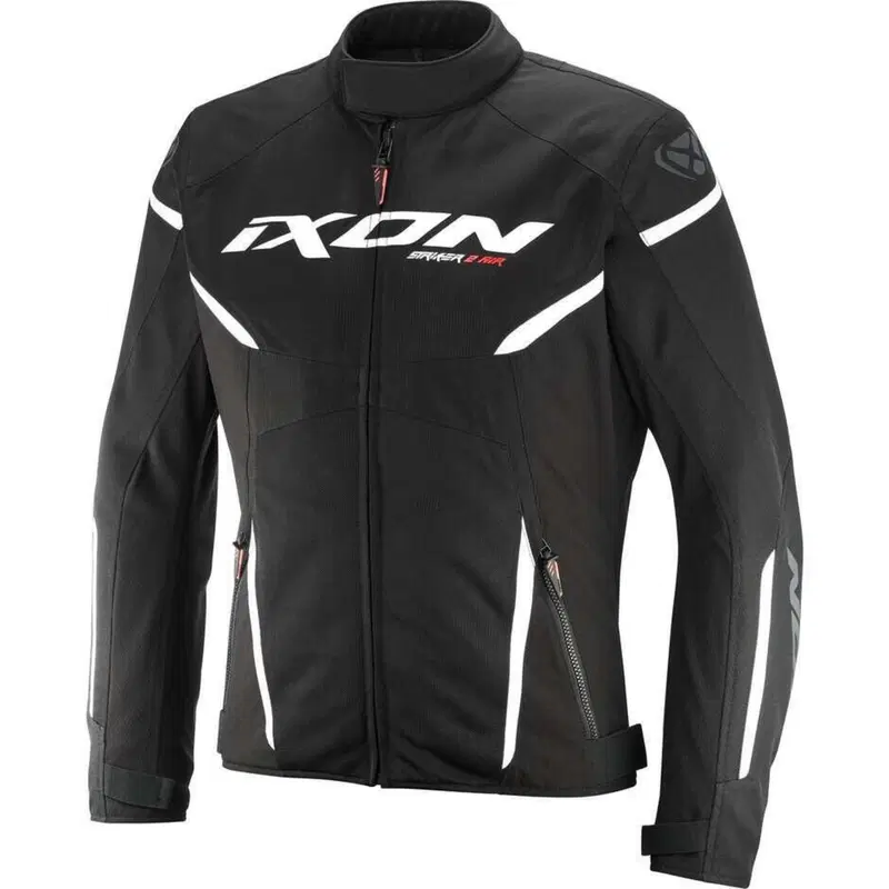Giacca Moto Estiva Ixon Striker 2 Air WP Nero Bian