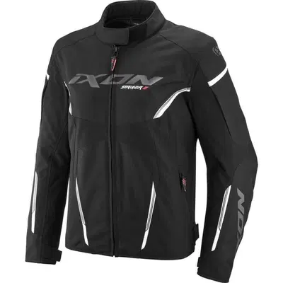 Giacca Moto Ixon Striker 2 C-Size Nero Bianco