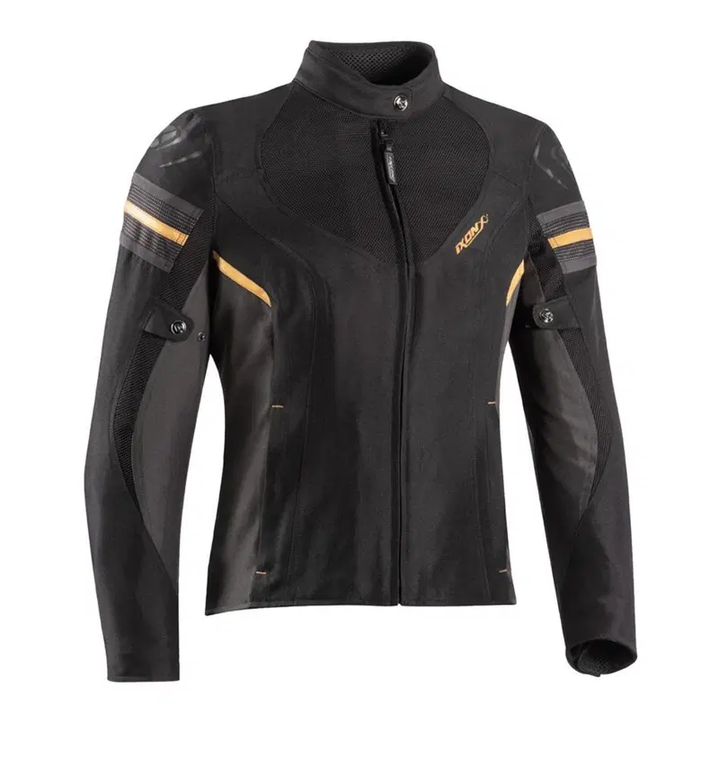 Giacca moto donna Ixon ILANA EVO 3 strati Nero Ant