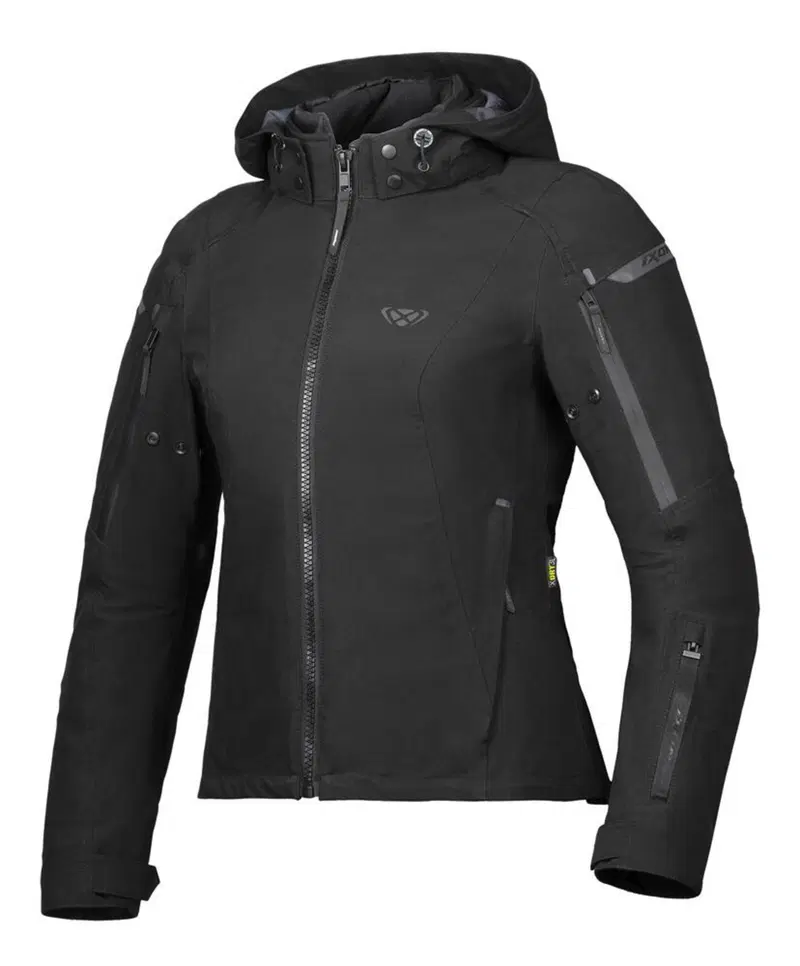 Giacca moto donna Ixon Burning Lady Nero