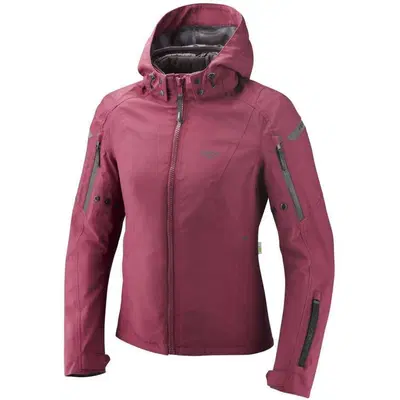 Giacca Moto Donna Ixon Burning Lady Bordeaux