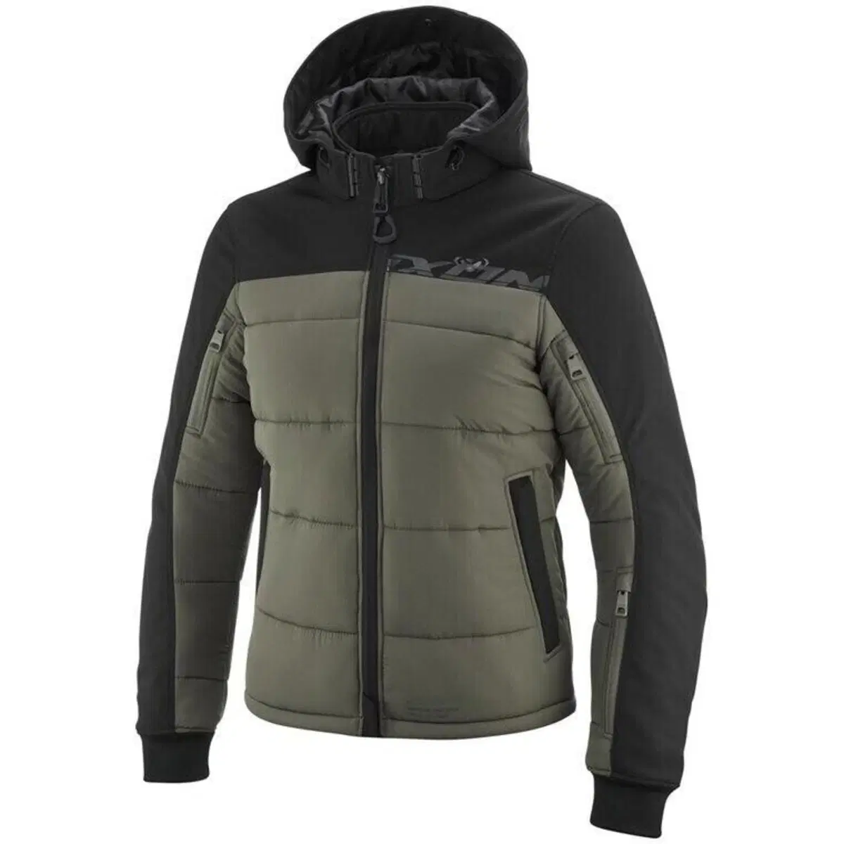 Giacca Moto Donna Ixon Aspen Lady Kaki Nero