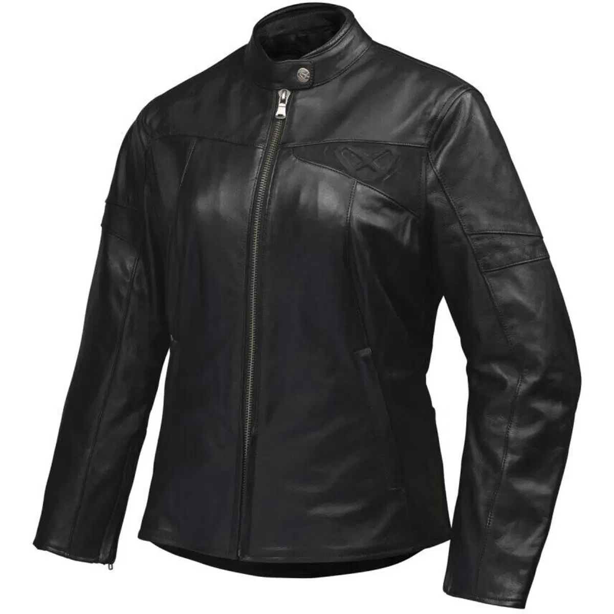 Giacca moto donna pelle Ixon Cranky C Lady Nero