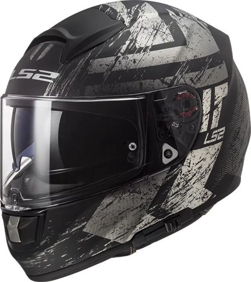 Casco Integrale LS2 FF397 VECTOR HUNTER Nero opaco