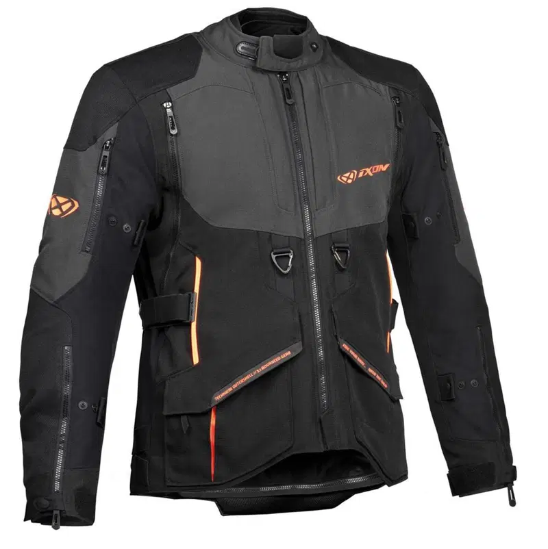 Giacca moto Ixon Ragnar 3 strati nero antracite ar