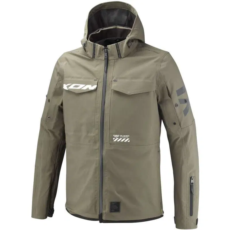 Giacca Moto Ixon Square Kaki