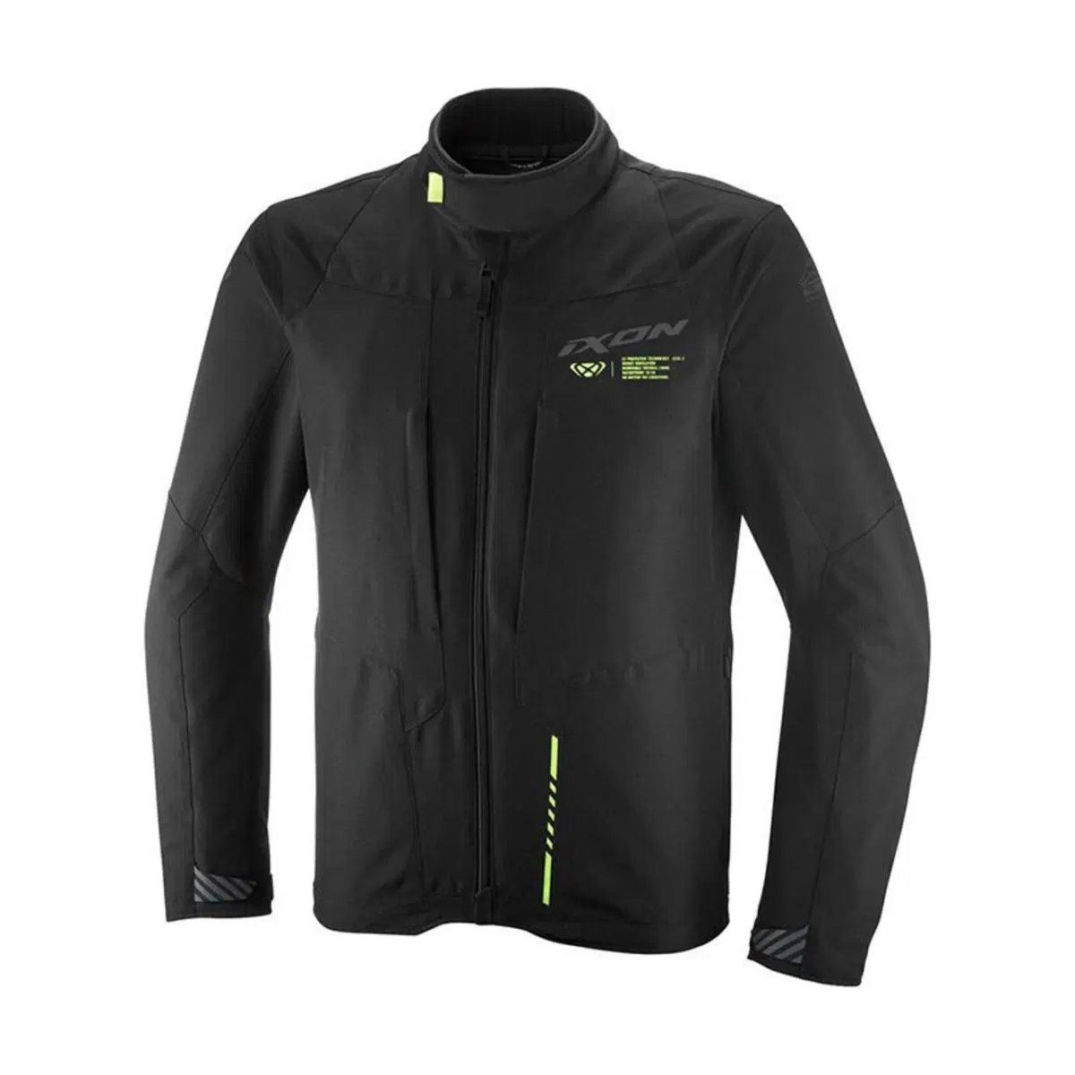 Giacca Moto Ixon Tyr Nero Giallo