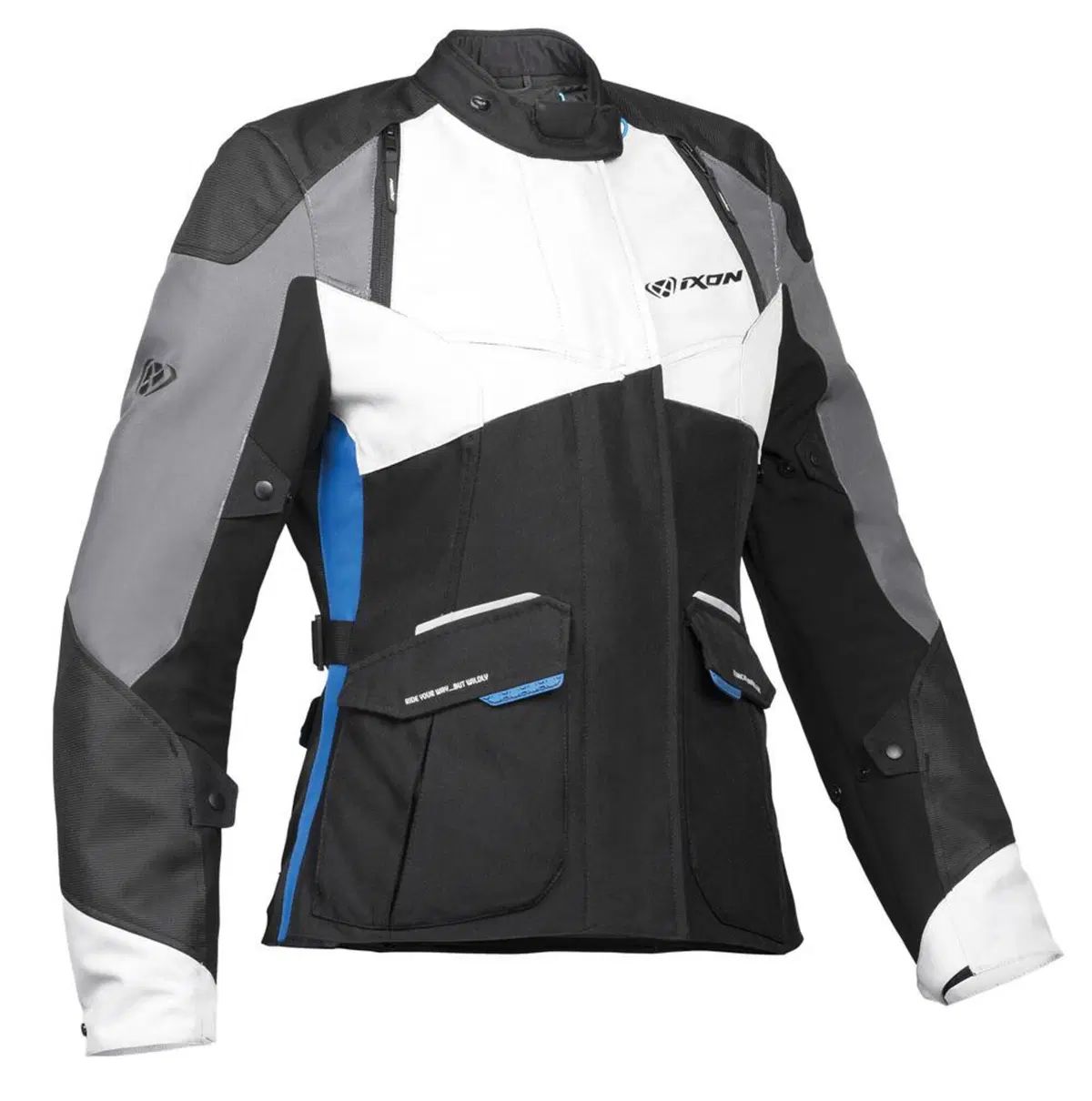 Giacca moto donna Ixon Balder Lady 3 strati nero