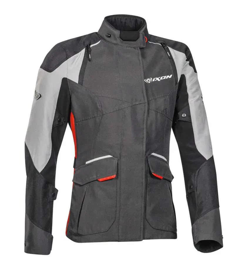 Giacca moto donna Ixon BALDER LADY 3 strati Nero G